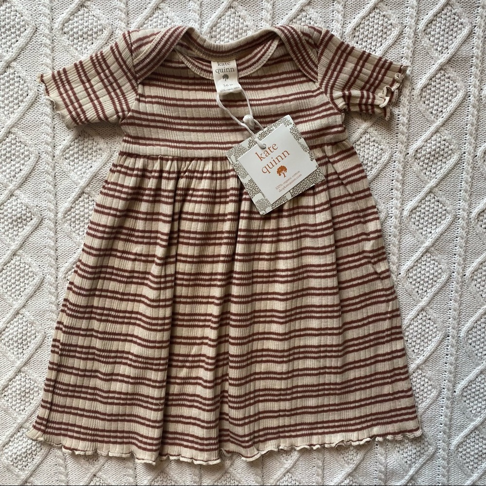 Kate Quinn Striped Dress - Picture 1 of 3